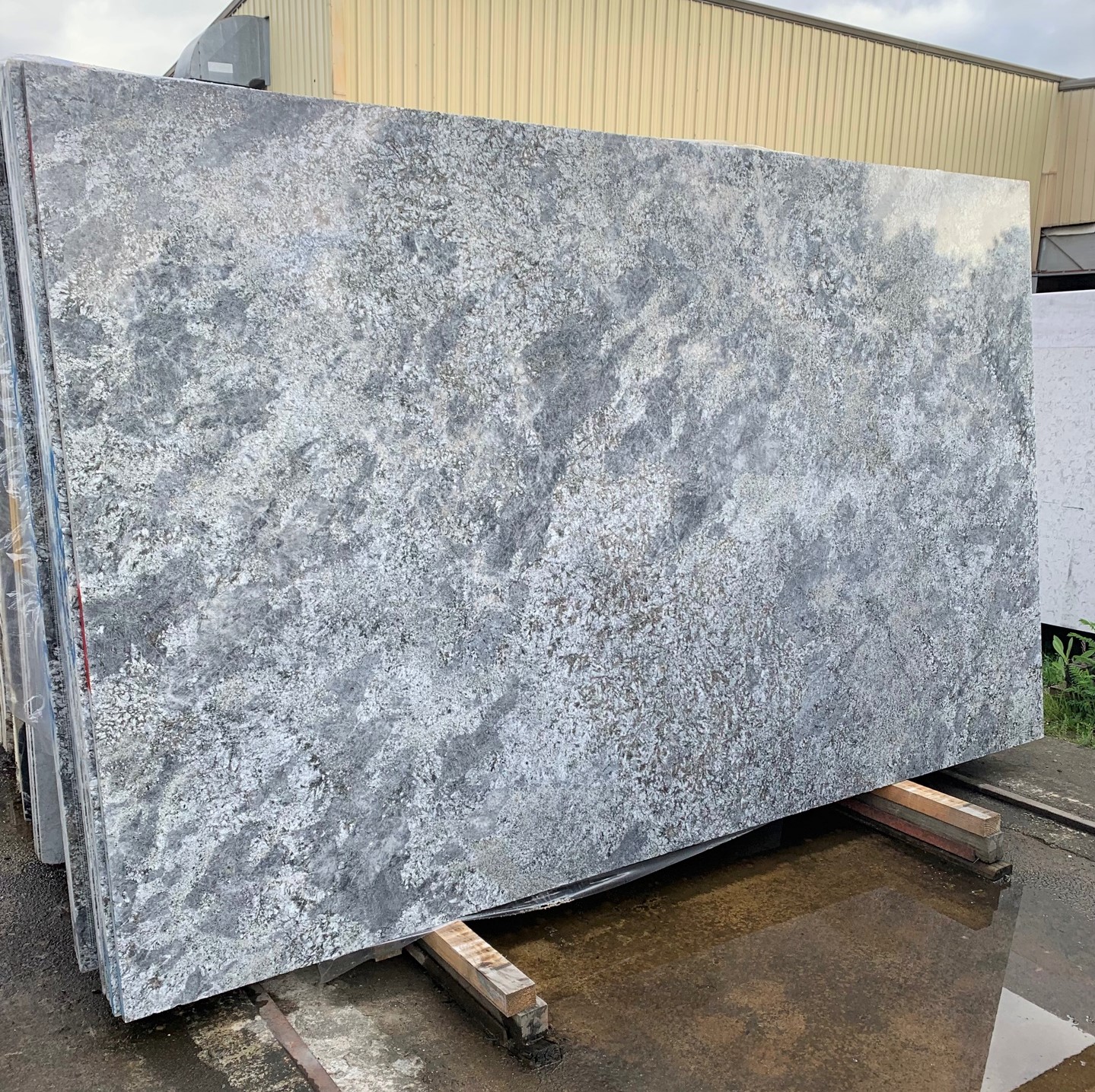 Corsica Gold Blue Pearl Granite